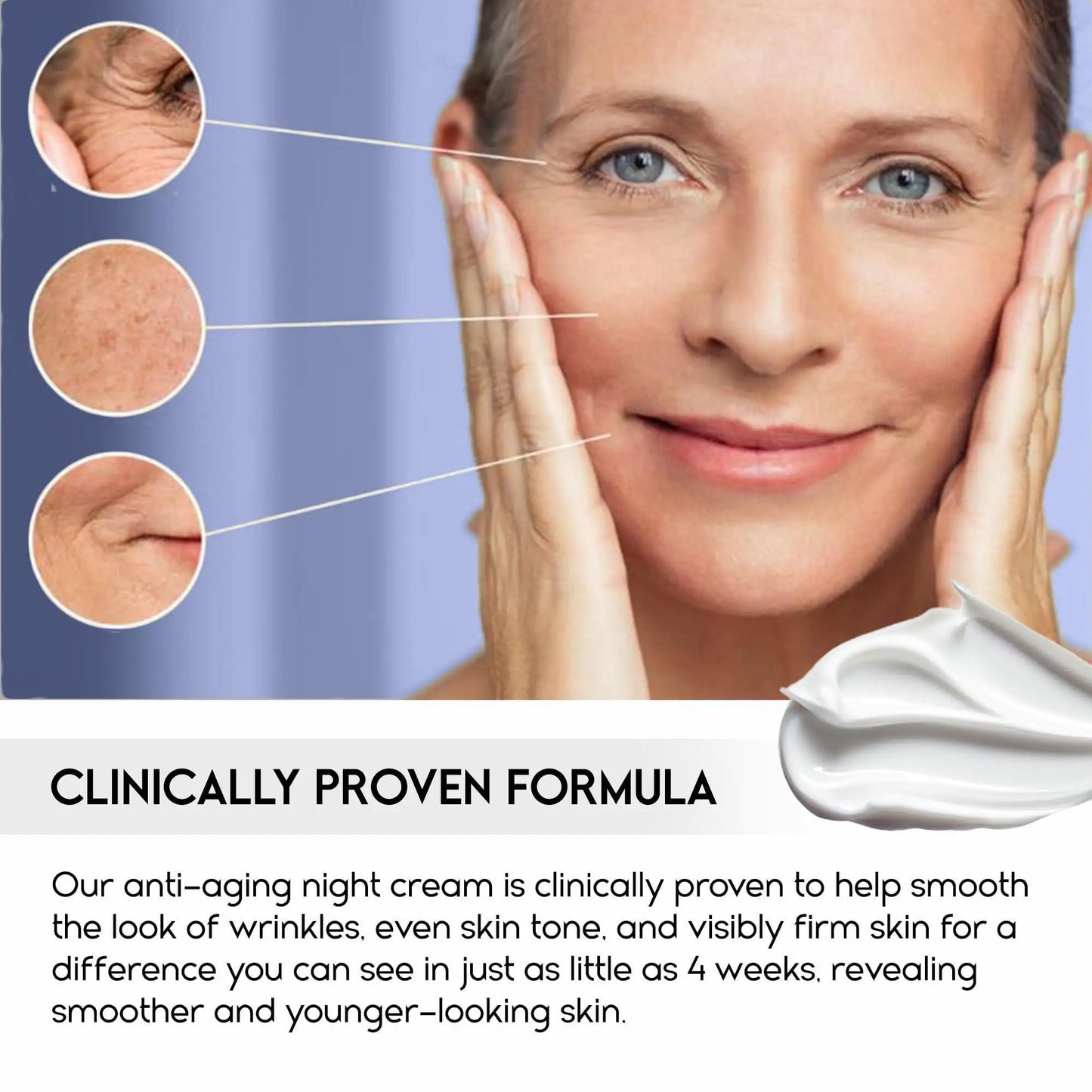 Night Cream for Women Anti aging Retinol Night Cream for Face Wrinkle Cream